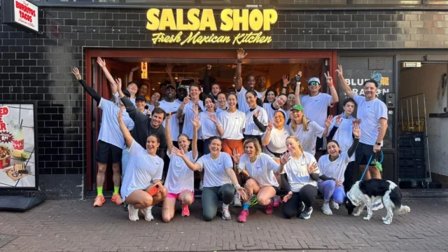 The very first Live Saucy Run Club